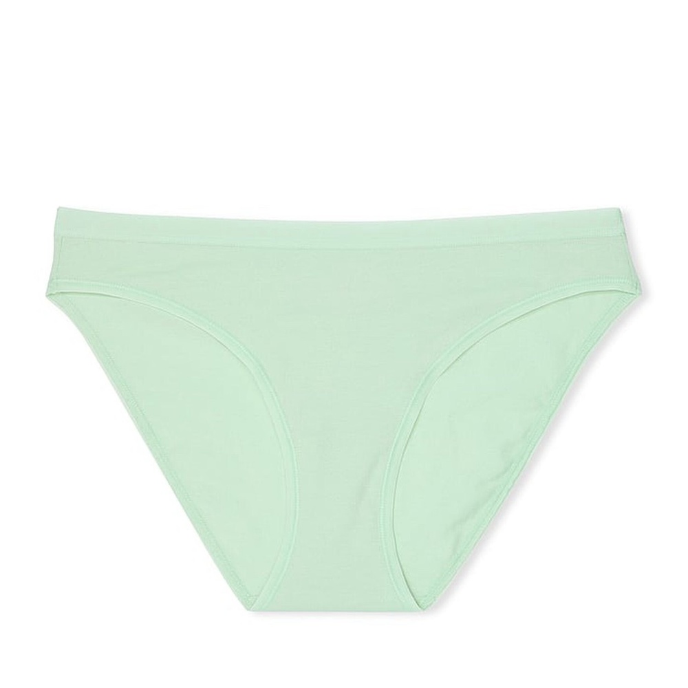 Victoria's Secret Stretch Cotton Bikini Panty Pretty Mint Medium NEW - Picture 4 of 6